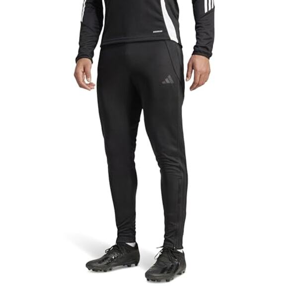 NWT adidas Men’s Tiro 24 Soccer Training Pants Black Track Pants Small - Picture 1 of 3